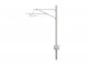Catenary System Mast -- With Registration Arm, HO, Peco LC110