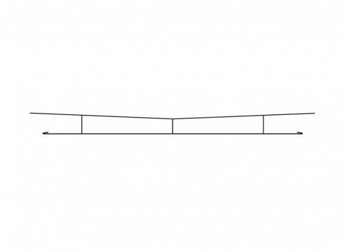 Catenary System Contact Wire -- 7-7/8′ 20cm pkg(5), HO, Peco LC150
