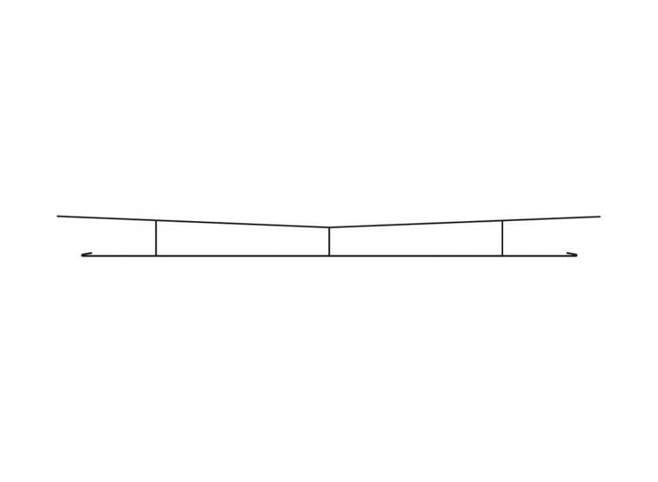 Catenary System Contact Wire -- 7-7/8′ 20cm pkg(5), HO, Peco LC150