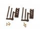 Turnout Adapter Base - Kit -- No Springs pkg(2), All Scales, Peco PL12X