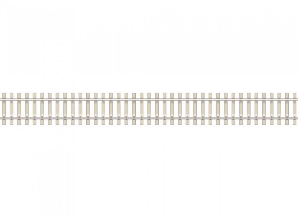 Code 75 Flexible Track OO/HO -- Concrete Ties, HO, Peco SL102F