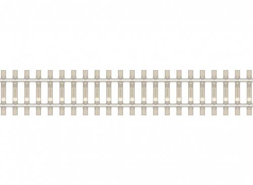 Code 80 Concrete Tie Flex Track - Streamline -- 36′ 91.4cm Section, N, Peco SL303