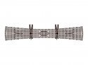 Streamline Code 83 No. 6 Unifrog Double Slip Turnout -- Nickel Silver, HO, Peco SLU8363
