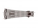 Code 100 Setrack -- Medium-Radius Wye Insulfrog 6-11/16` 170mm Long, 33-27/32` 85.96cm Radiu, HO, Peco ST247