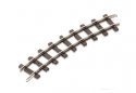 OO-9/HOe Curved Track - Setrack -- 1 9′ 22.8cm Radius, 22.5 Degree Sections pkg(8), HOn30, Peco ST403
