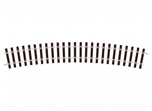 Peco Setrack Section -- Straight 16′ 40.6cm Radius pkg(8), O, Peco ST725