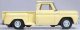 1965 Chevrolet Stepside Pickup - Assembled -- Yellow, HO, Oxford Diecast 87CP65007
