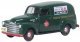 1950 Chevrolet 3100 Panel Van - Assembled -- Railway Express Agency REA (green), HO, Oxford Diecast 87CV50005