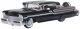 1957 Mercury Montclair - Assembled -- Tuxedo Black, Moonmist Yellow, HO, Oxford Diecast 87MT57005