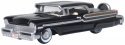 1957 Mercury Montclair - Assembled -- Tuxedo Black, Moonmist Yellow, HO, Oxford Diecast 87MT57005