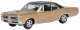 1966 Pontiac GTO - Assembled -- Martinique Bronze, Black, HO, Oxford Diecast 87PG66003