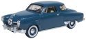 1950 Studebaker Champion Starlight Coupe - Assembled -- Aqua Green, HO, Oxford Diecast 87SC50002