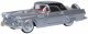 1956 Ford Thunderbird - Assembled -- Metallic Gray, Raven Black, HO, Oxford Diecast 87TH56007