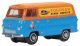1957-1970 Ford Thames 400E Cargo Van - Assembled -- Fordson (blue, orange, yellow), N, Oxford Diecast NFDE011
