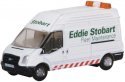 Ford Transit Van with Long Wheelbase and High Roof - Assembled -- Eddie Stobart Fleet Maintenance, N, Oxford Diecast NFT021