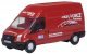 Ford Transit Cargo Van with Short Wheelbase, Low Roof - Assembled -- National Grid (white, blue, , N, Oxford Diecast NFT034