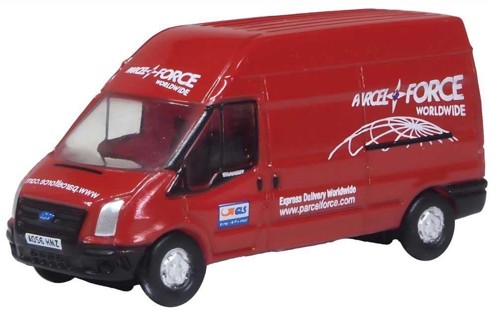Ford Transit Cargo Van with Short Wheelbase, Low Roof - Assembled -- National Grid (white, blue, , N, Oxford Diecast NFT034