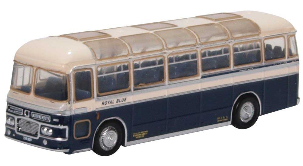 Bristol MW6G Bus - Assembled -- Royal Blue (ivory, blue), N, Oxford Diecast NMW6001