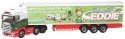 2013 Scania R440 Highline with Refrigerated Trailer - Assembled -- Steady Eddie (green, red, wh, N, Oxford Diecast NSHL16FR
