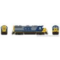 EMD GP39 - Sound and DCC -- CSX 4281 (YN2 Bright Future, gray, blue yellow), HO, Rapido Trains Inc 39513