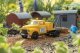 Opel Blitz Tow Truck - Kit -- Buttner Day & Night (yellow, white, German Lettering), G, Pola 331618