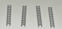 12′ Tall Ladders -- Undecorated pkg(4), N, Phoenix Precision Models 30510