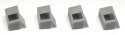 Open Dumpsters - 3-D Printed Kit -- pkg(4), N, Phoenix Precision Models 30516