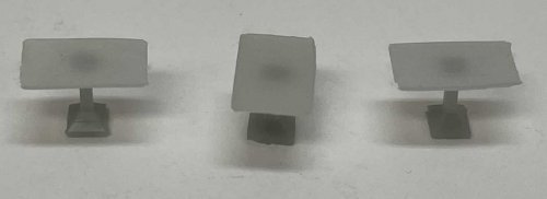 4′ Tables -- Unpainted 3D Print pkg(4), N, Phoenix Precision Models 30642