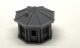 Octagon Building with Roof and Window Glass -- Kit - Unpainted Cast Resin, N, Phoenix Precision Models 30800