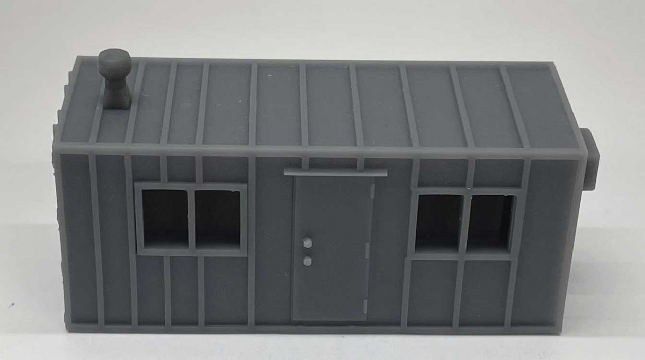 20′ Container Office -- Kit, HO, Phoenix Precision Models 31000