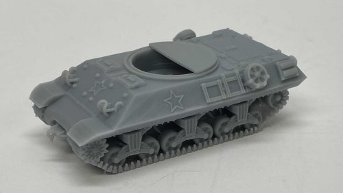M35 Prime Mover -- Unpainted 3-D Print, HO, Phoenix Precision Models 31080