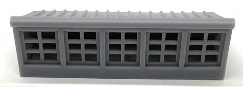 Large Skylight w/Glazing - All Windows Stationary - 3-D Printed Kit, HO, Phoenix Precision Models 31530