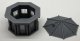 Octagon Building with Roof and Window Glass -- Kit - Unpainted Cast Resin, HO, Phoenix Precision Models 31800