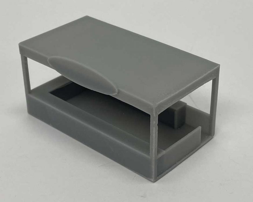 18′ Concession Stand -- 3D Printed Kit - Unpainted, HO, Phoenix Precision Models 31815
