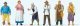Medieval Festival 2 -- Women & Men pkg(6), HO, Preiser Kg 24761