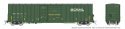 Trenton Works 6637 Cubic Foot Combination-Door Boxcar - Ready to Run -- BC Rail Random from , HO, Rapido Trains Inc 191003A
