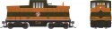 GE 44-Tonner - Sound and DCC -- Great Northern 50 (Omaha Orange, Pullman Green), HO, Rapido Trains Inc 48548