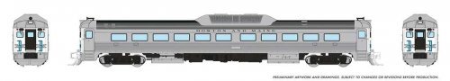 Budd RDC-1 Phase 2 - Sound and DCC -- Boston & Maine (McGinnis Scheme), N, Rapido Trains Inc 516504