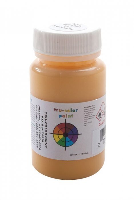 Railroad Color Acrylic Paints - 2oz 59.1ml -- TTX Yellow, All Scales, Tru-Color Paint 2379