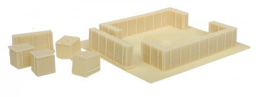 Military Kit -- G-Stand Heavy Flak Emplacement, HO, Trident Miniatures 99034