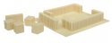 Military Kit -- G-Stand Heavy Flak Emplacement, HO, Trident Miniatures 99034
