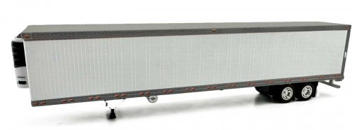 Great Dane 53′ Dry Van Trailer - Assembled -- White, Silver, HO, HO Logistics Replicas 158