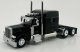 Peterbilt Sleeper Cab Tractor Only - Assembled -- Black, HO, HO Logistics Replicas 38909