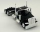 Peterbilt 589 2-Axle Day-Cab Semi Tractor - Assembled -- Black, HO, HO Logistics Replicas 589091