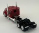 Kenworth 990 Flat-Top Sleeper-Cab Semi Tractor - Assembled -- Red, HO, HO Logistics Replicas 990083