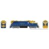 EMD GP38 Low Nose - Sound and DCC -- New England Central 9537 (blue, gold), HO, Rapido Trains Inc 38568