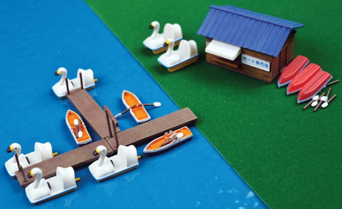 Boat Slip Set -- Kit, N, TomyTec Co LTD 266426