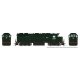 EMD GP38 Low Nose w/Extended Cab - Sound and DCC -- Pennsylvania-Reading Seashore Lines 2005 (Brunswick Green), HO, Rapido Train