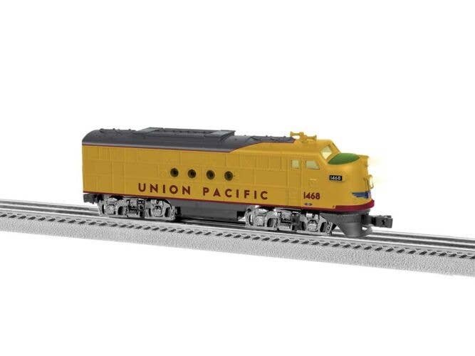 EMD FT-A - 3-Rail w/Sound, LionChief(R) Plus 2.0 Remote & Bluetooth -- Union Pacific 1468 (Armour Yellow, gray, red), O, Lionel 