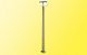 Lattice Mast Lamp -- 124mm w/LED′s w/Contact-Plug-Socket, HO, Viessmann Modellspielwaren 63631